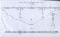 Nerealizovaný projekt mostu z roku 1894.